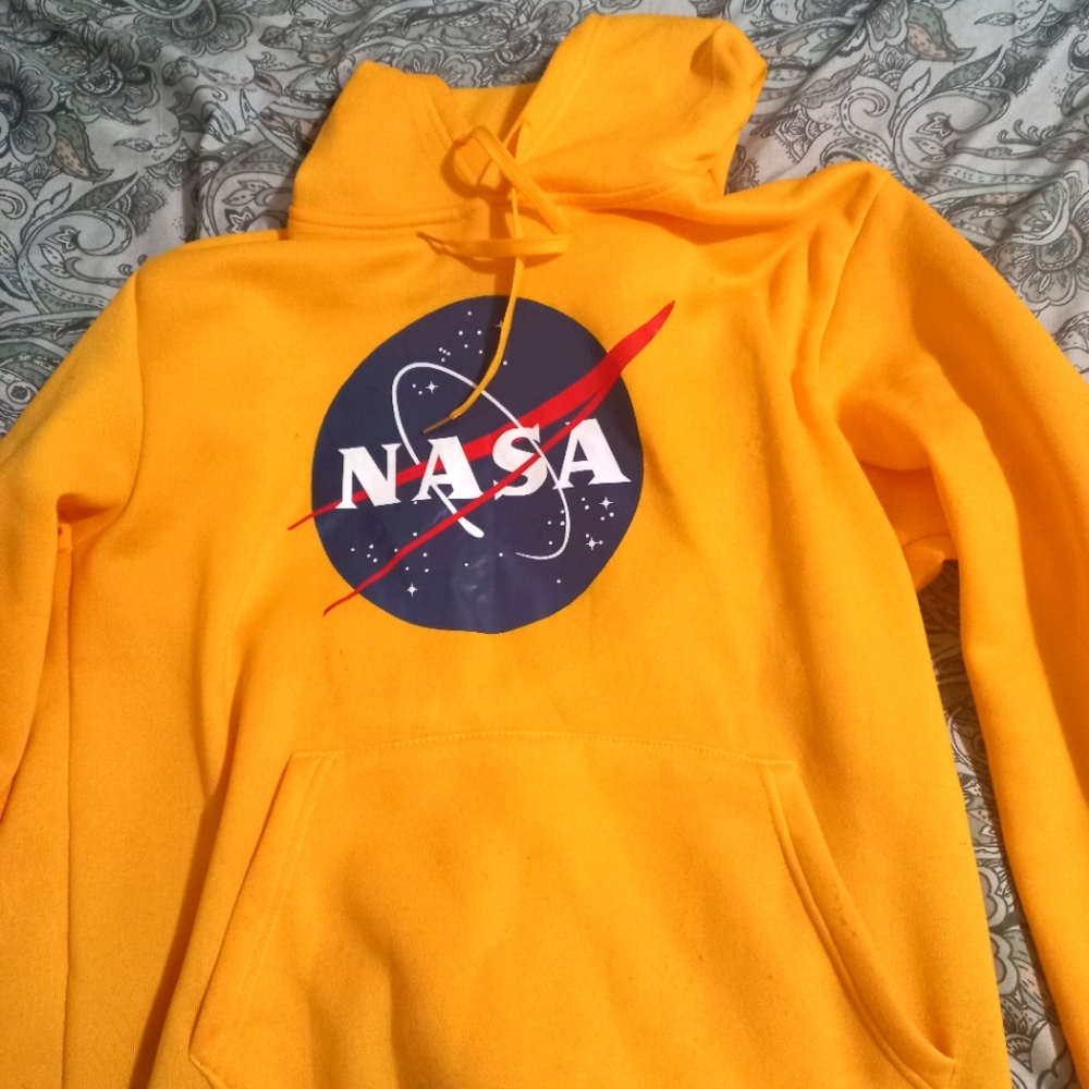 Yellow Nasa Hoodie